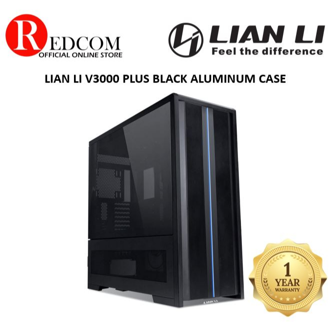 LIAN LI V3000 PLUS BLACK ALUMINUM CASE | Shopee Malaysia