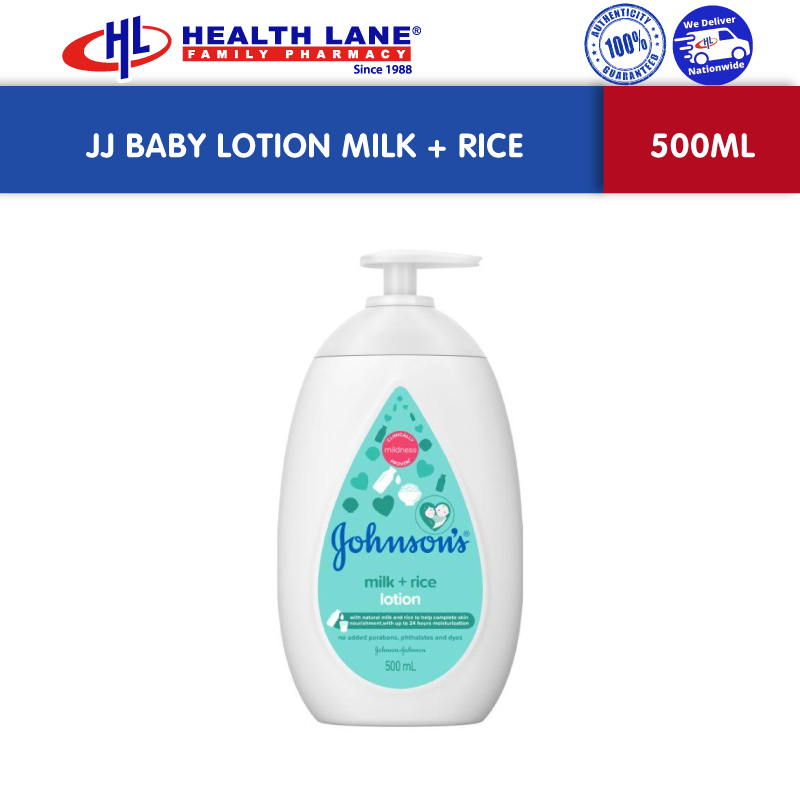 Johnson's Milk + Rice Baby Lotion (500ml