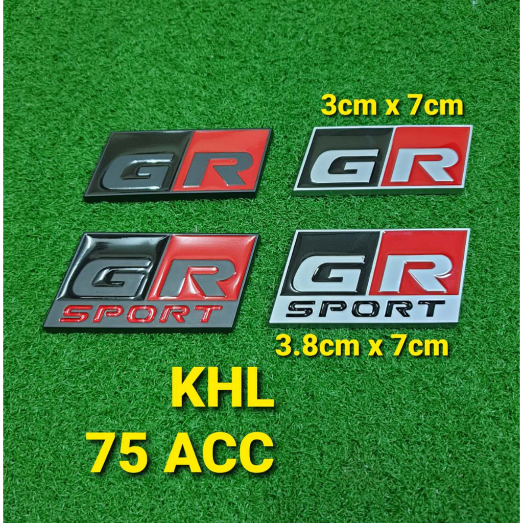 Emblem GR sport badge l