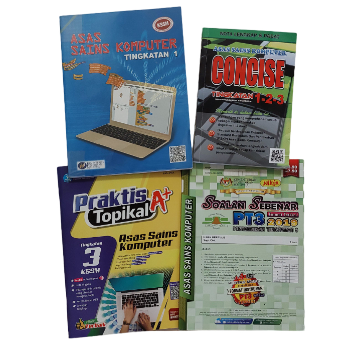 🍀READY STOCK🍀SC Asas Sains Komputer Buku Teks, Rujukan dan Latihan Book
