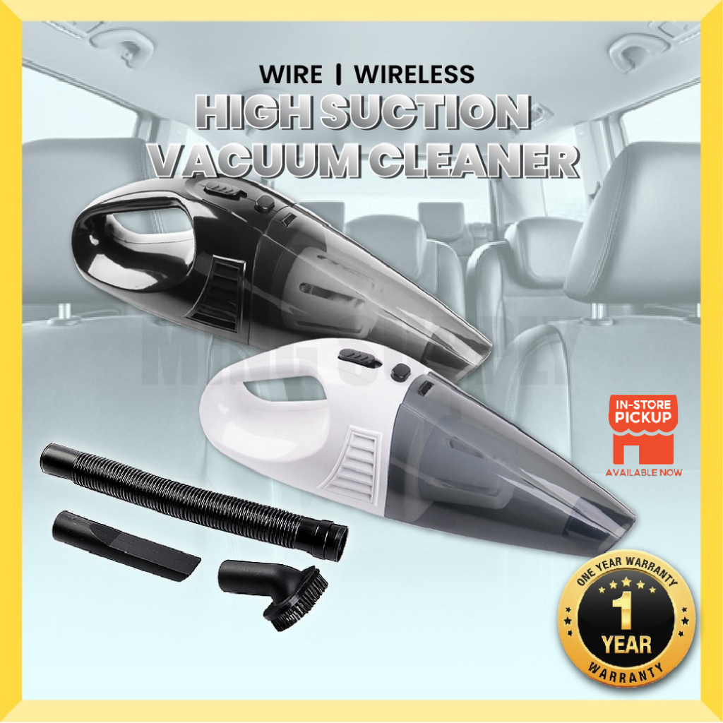 MS_ Car Vacuum Cleaner 12V Wireless Portable Small Dry Wet Dual