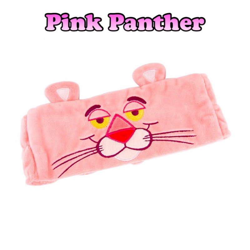 Pink Panther Bath Towel Headband Hairband - Material Tuala Mandi - Instagram Viral