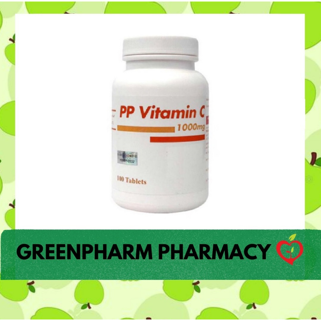 PP Vitamin C 1000mg 100's Shopee Malaysia