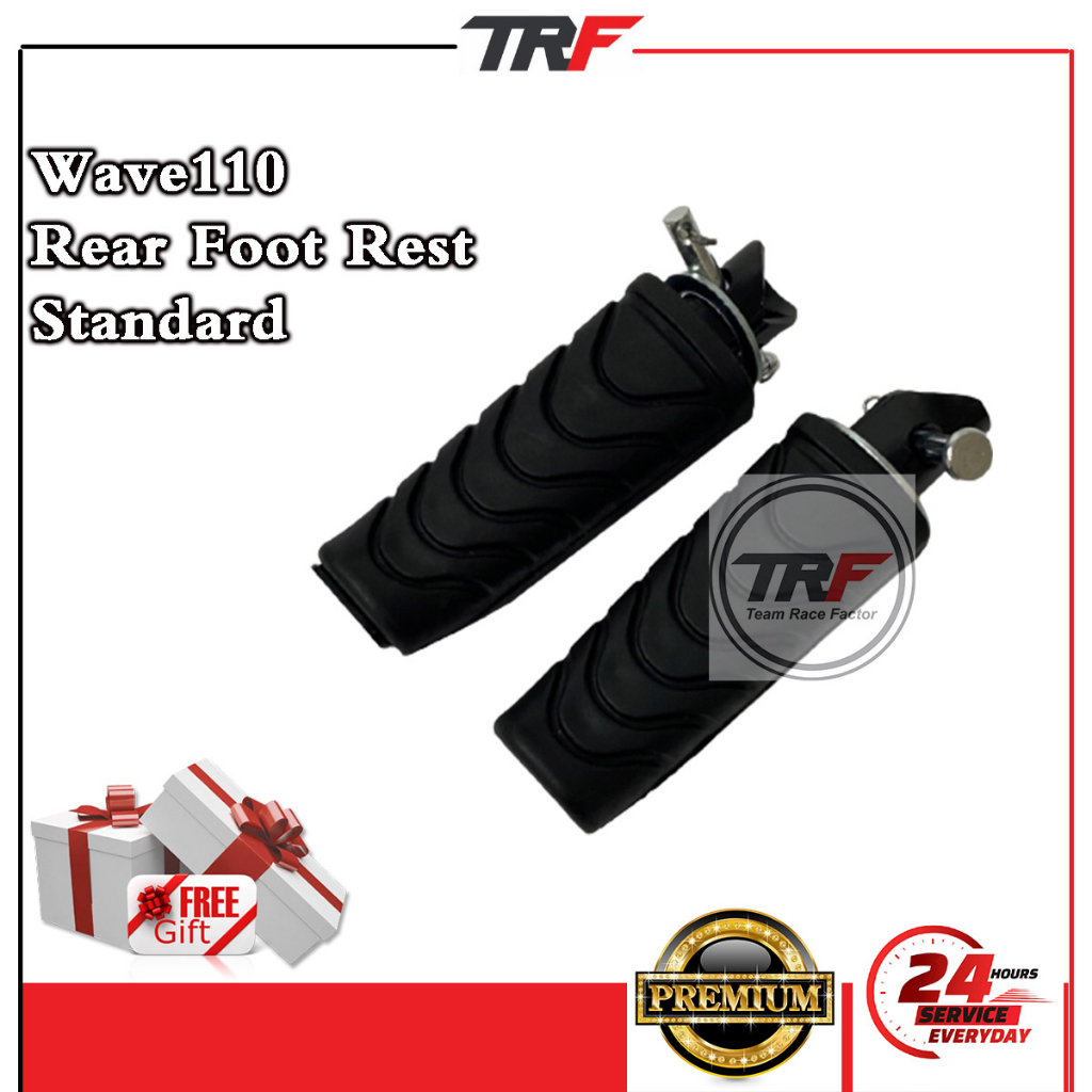 TRF Foot Rest Wave110 Footrest Wave 110 Foot Rest Stand W110 Foot Rest
