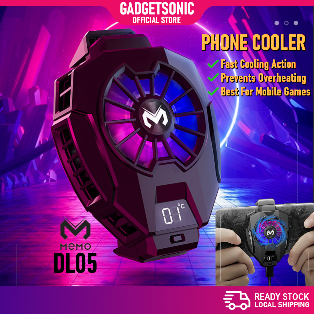 MEMO Phone Cooler DL05 DL01 FL05 Mobile Gaming Cooling Fan Radiator