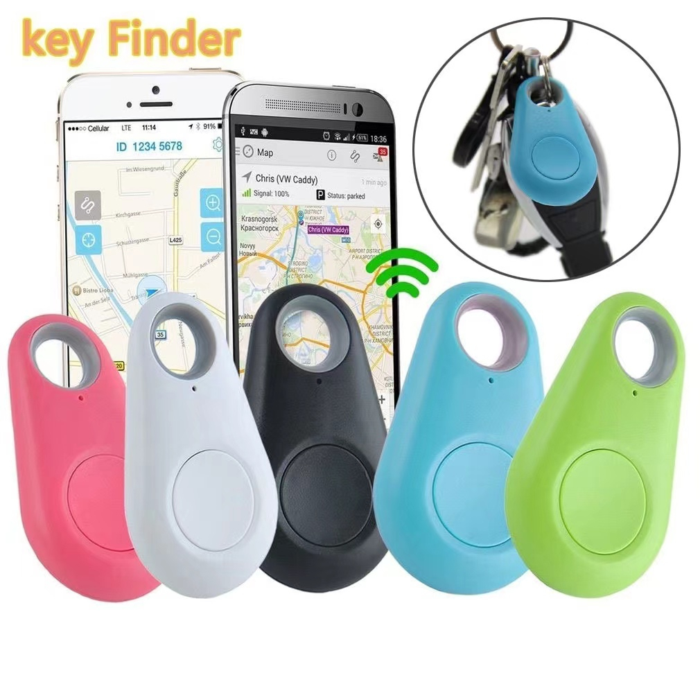 Smart mini anti-loss alarm Bluetooth shutter tracker device anti-theft GPS baby bag wallet pet key search