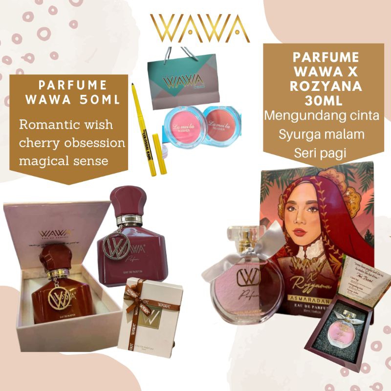 Wawa x rozyana parfume wawa parfume wawa cosmetics by wawa zainal