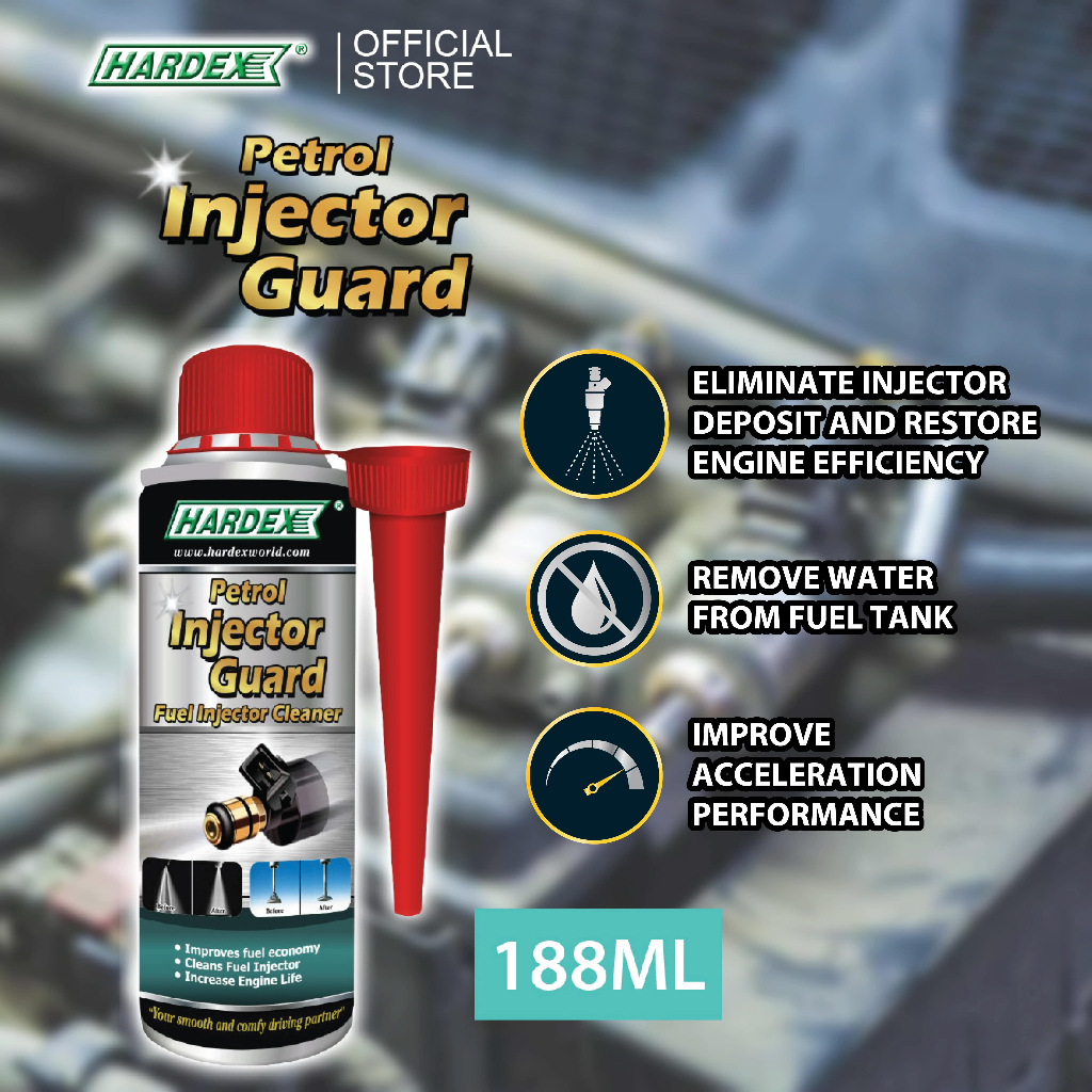 HARDEX Petrol Injector Guard Fuel Injector Cleaner (188ml) HFT2