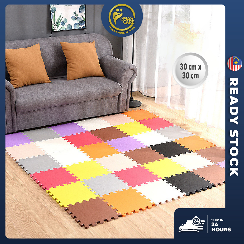 [UPGRADE] Soft Mat Foam Tikar Carpet EVA Mosaic Floor Mat -- Tikar Pelapik Solat / Berehat