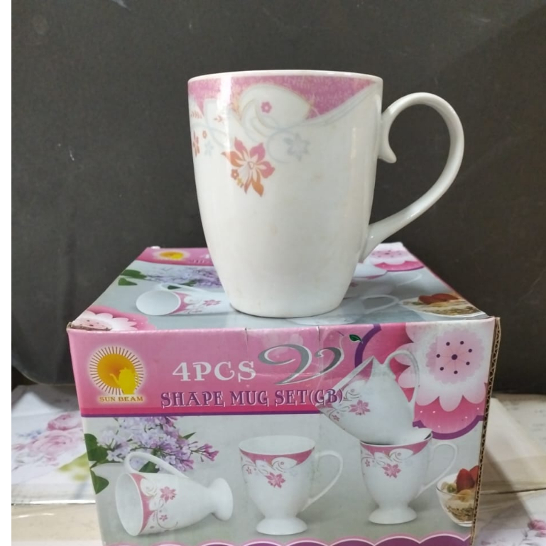 Porcelain Plain White Mug 1pack