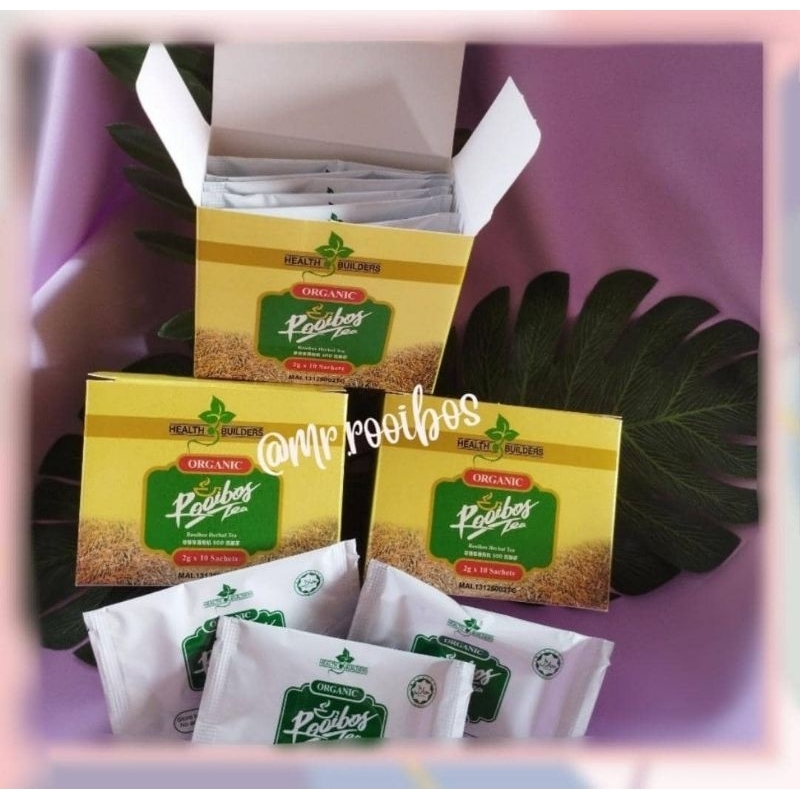 TEH ROOIBOS ORGANIK HEALTH BUILDER (TRIAL PACK 10pcs) Shopee Malaysia