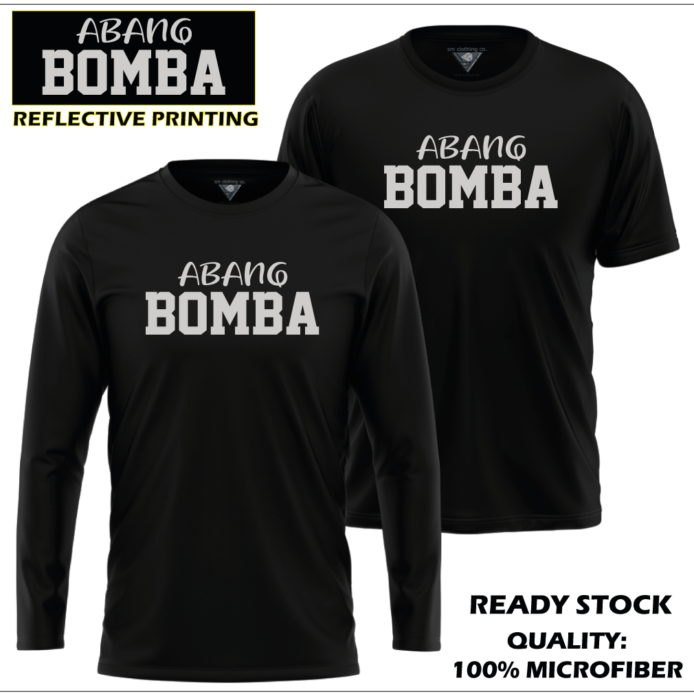 Tshirt Abang Bomba | Abang Bomba tshirt | Reflective print