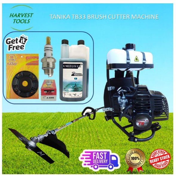 [ READY STOCK ] TANIKA TB33 BRUSH CUTTER | Shopee Malaysia