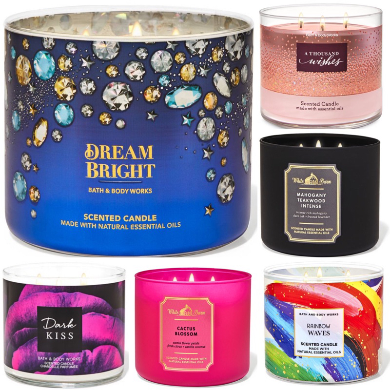 Bath and body works 3 wick candle Shopee Malaysia