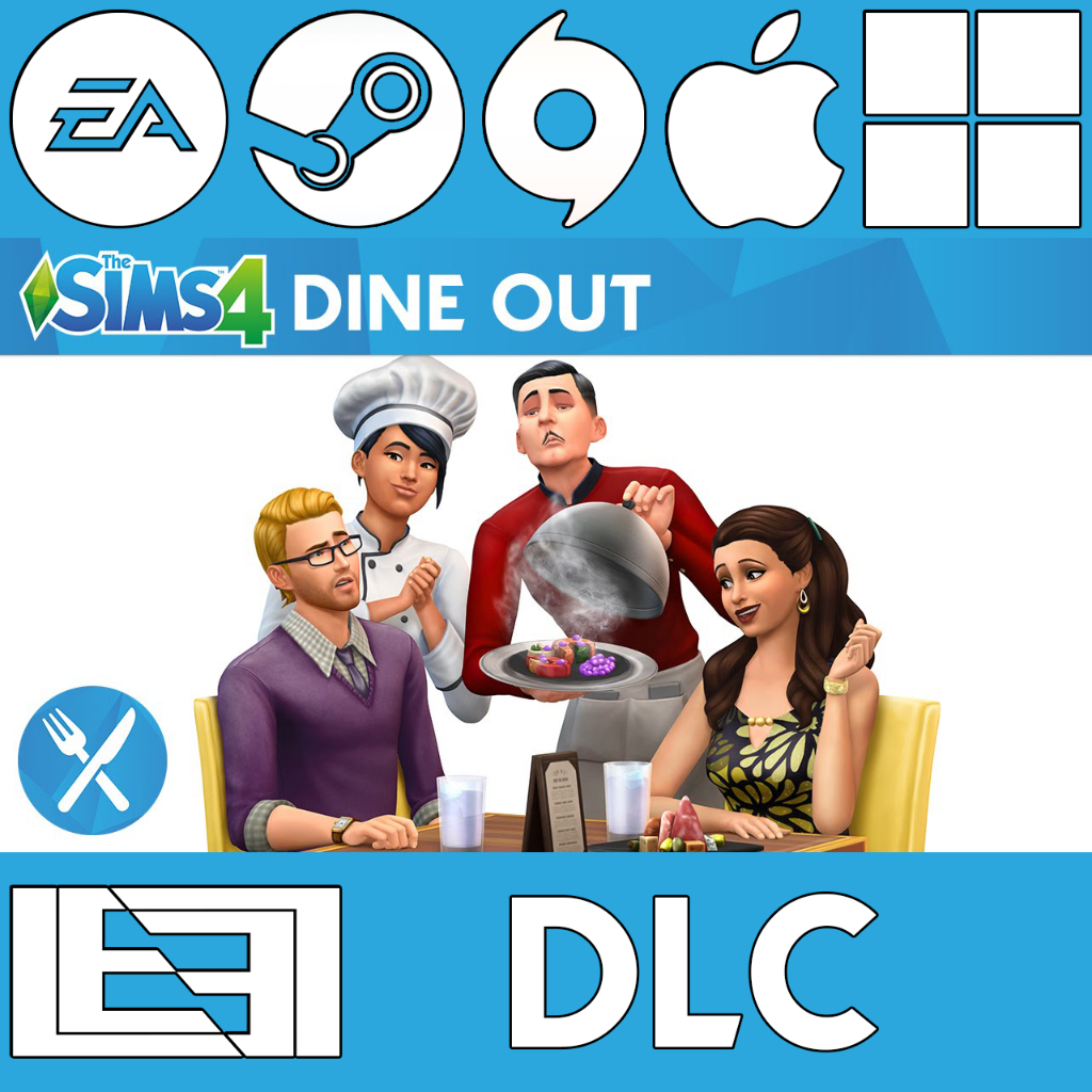 The Sims 4: Dine Out Game Pack [Mac/Win][Online][EA/Steam/Epic]