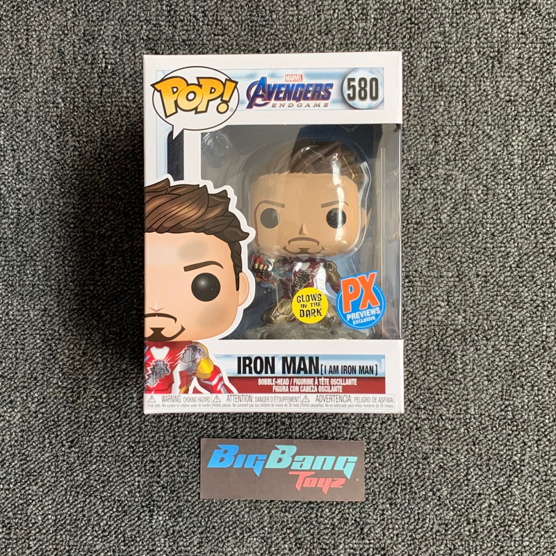 Funko Pop Avengers Iron Man Avec Gantelet – #529 Et #580 édition Limitée