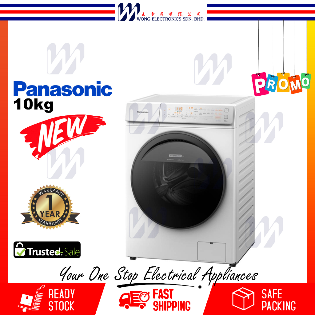 Panasonic New Model CARE+ Edition Washing Machine 10kg NAV10FC1WMY