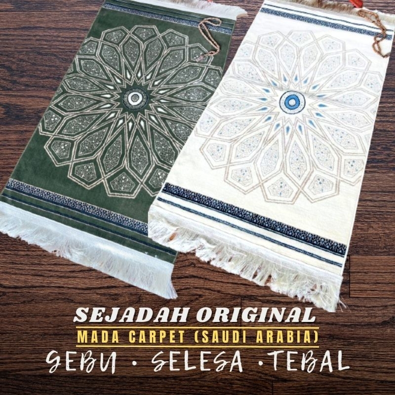 Sejadah Madinah Original Mada Carpet Ori Corak Terbaru Prayer Mats