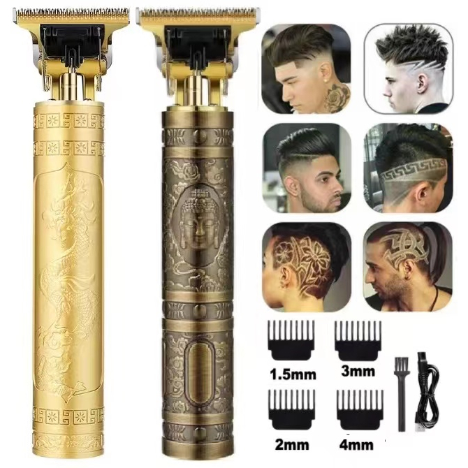 🇲🇾 Electric Hair Trimmer Wireless Hair Clipper Men Hair Cut Machine Shaving Razor Hair Cutter Mesin Gunting Rambut Set