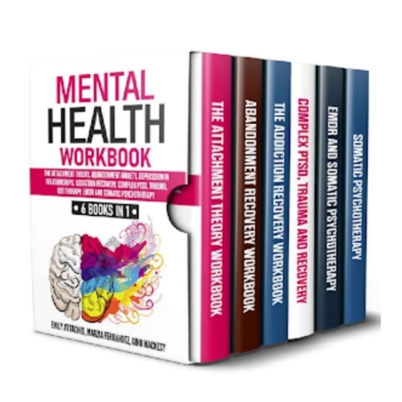 Mental Health Workbook 6 in 1 Self Love Book