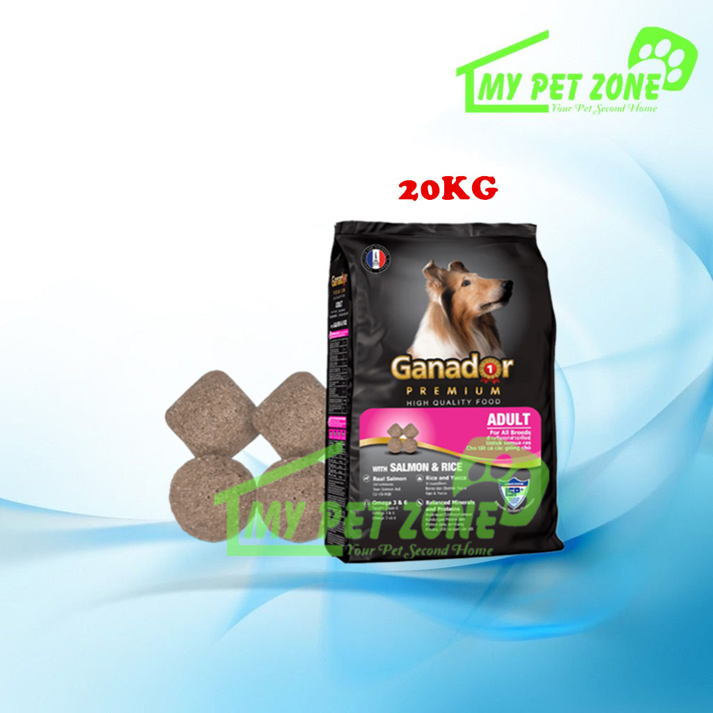 Ganador Premium Adult Salmon & Rice Dog Food 20KG | Shopee Malaysia