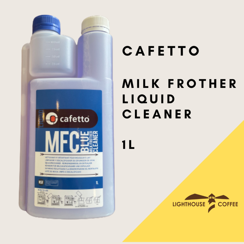 [ CAFETTO ] MFC BLUE Milk Frother Cleaner 1 Litre