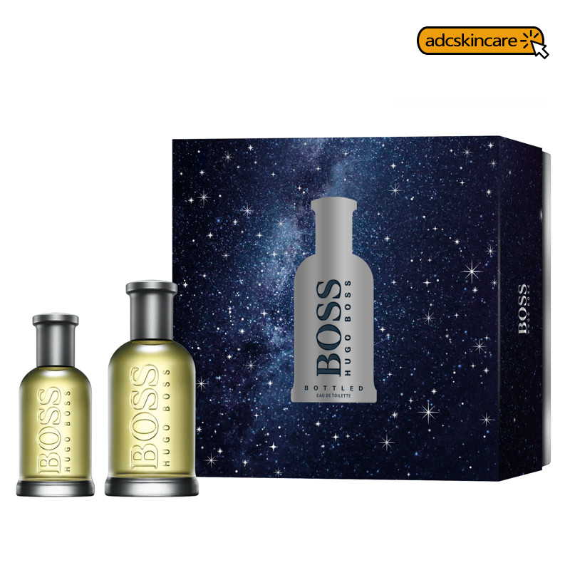 Hugo Boss Bottled Gift Set (Eau de Toilette 30ml & 100ml) - For Men