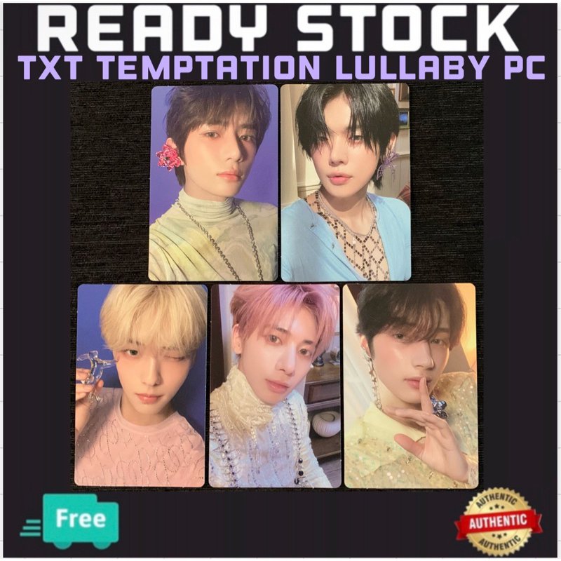 official-txt-temptation-lullaby-ver-photocard-shopee-malaysia