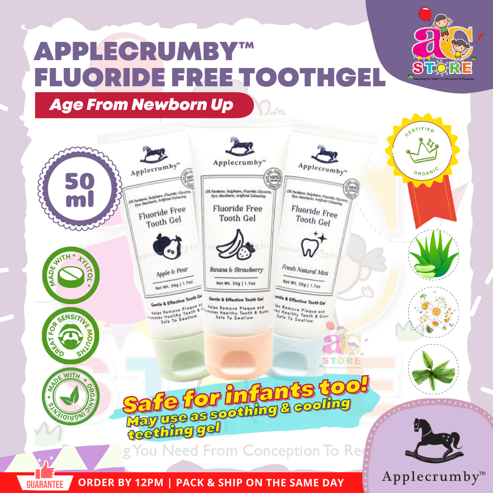 AC Applecrumby Fresh Natural Mint/Strawberry&Banana/Apple&Pear