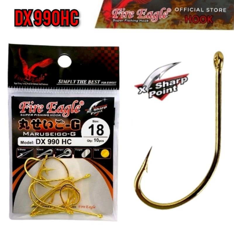 (X SHARP POINT) MATA KAIL PANCING MARUSEIGO G DX 990HC SUPER SHARP FISHING HOOK MADE FROM HIGH QUALITY MATERIAL