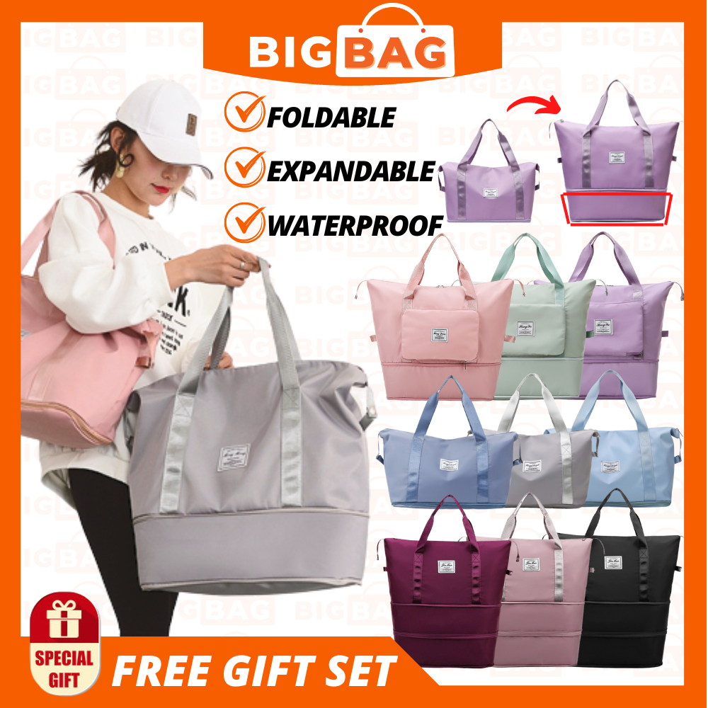 Beg Travel Bag Waterproof Beg Baju Travel Murah Beg Balik Kampung Besar Beg Pakaian Travel Murah Foldable Travel Bag