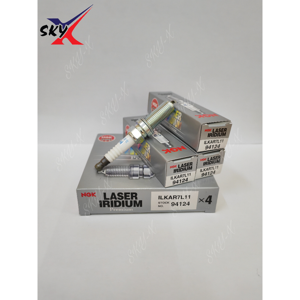 NGK 94124(ILKAR7L11) LASER IRIDIUM SPARK PLUG FOR MAZDA 2 DJ 1.5cc