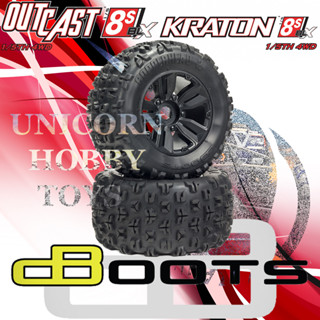 Pneus DBoots Copperhead 2 Pour Arrma Kraton/Outcast 8S - Paire De Pneus 1/5, Compatible électrique, ARA550089