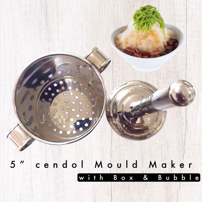 Tradisional Cendol MakerAcuan Cendol Traditional Stainless Steel Thailand[Free Box & Extra Bubble]