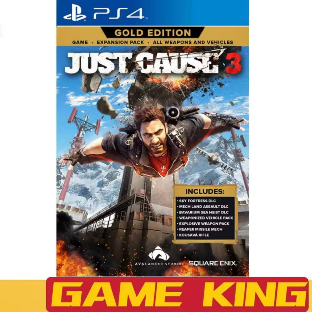 PS4 Just Cause 3 Gold Edition (R2)(English)(New)