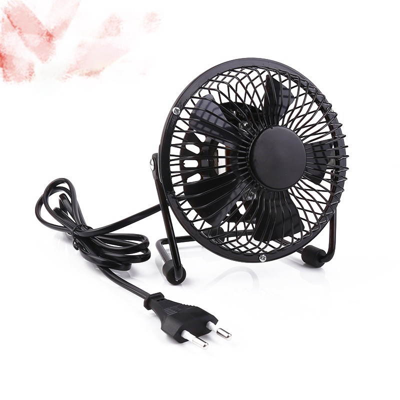 Mini Electric Fan Kipas Black Iron Fan Table Fan 冷风 吹指甲油 迷你风扇本地 黑色铁风扇 铁质桌面风扇美甲