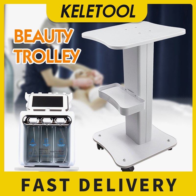 Medical beauty salon trolley small bubble special beauty high-end instrument base rack large car trolley