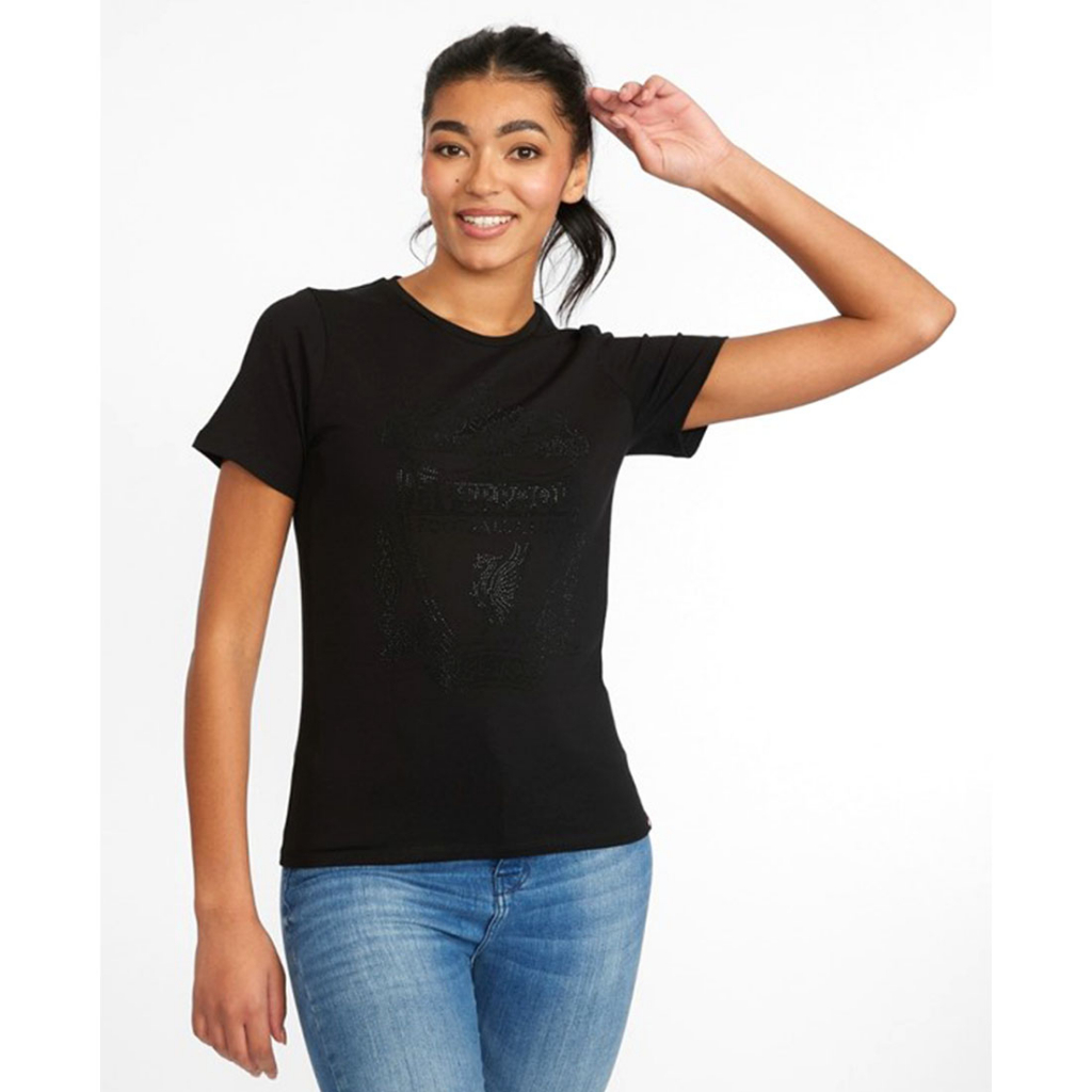 LFC BLACK CREST WOMEN'S TEE BLACK