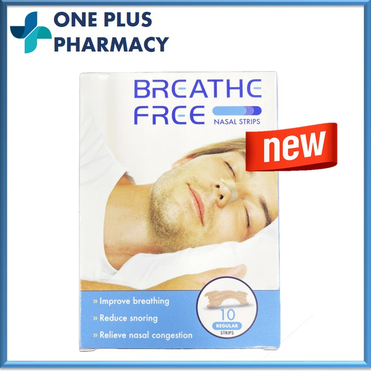 Breathe Free Nasal Strips 10's [ADULTS / KIDS] (nasal congestion/snoring/breathing difficulties)