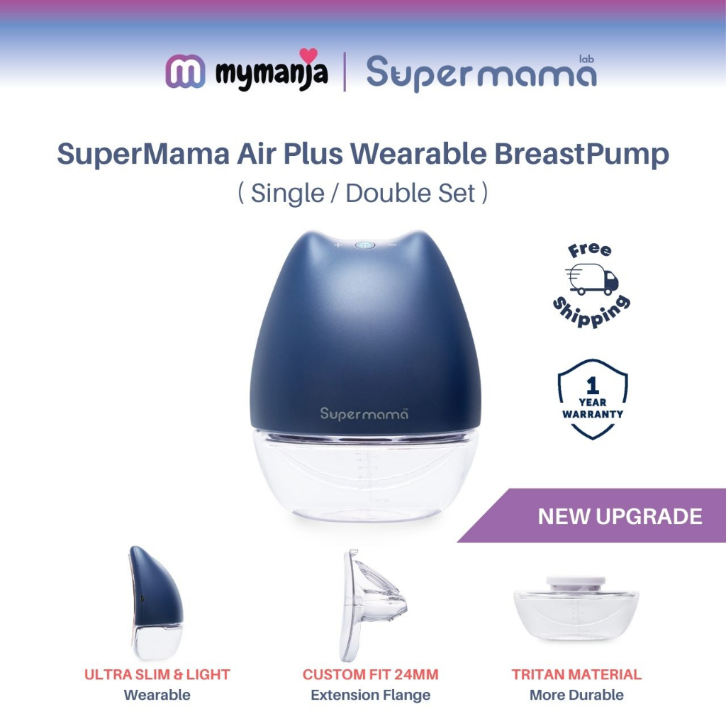[ LATEST UPGRADED ] SUPERMAMA Air Plus Wearable Handsfree Wireless