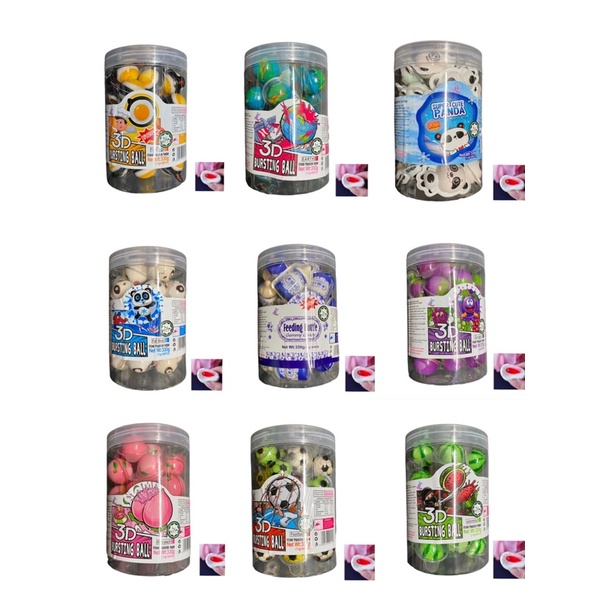 3D Bursting Ball Gummy Jelly Soft Candy Shopee Malaysia