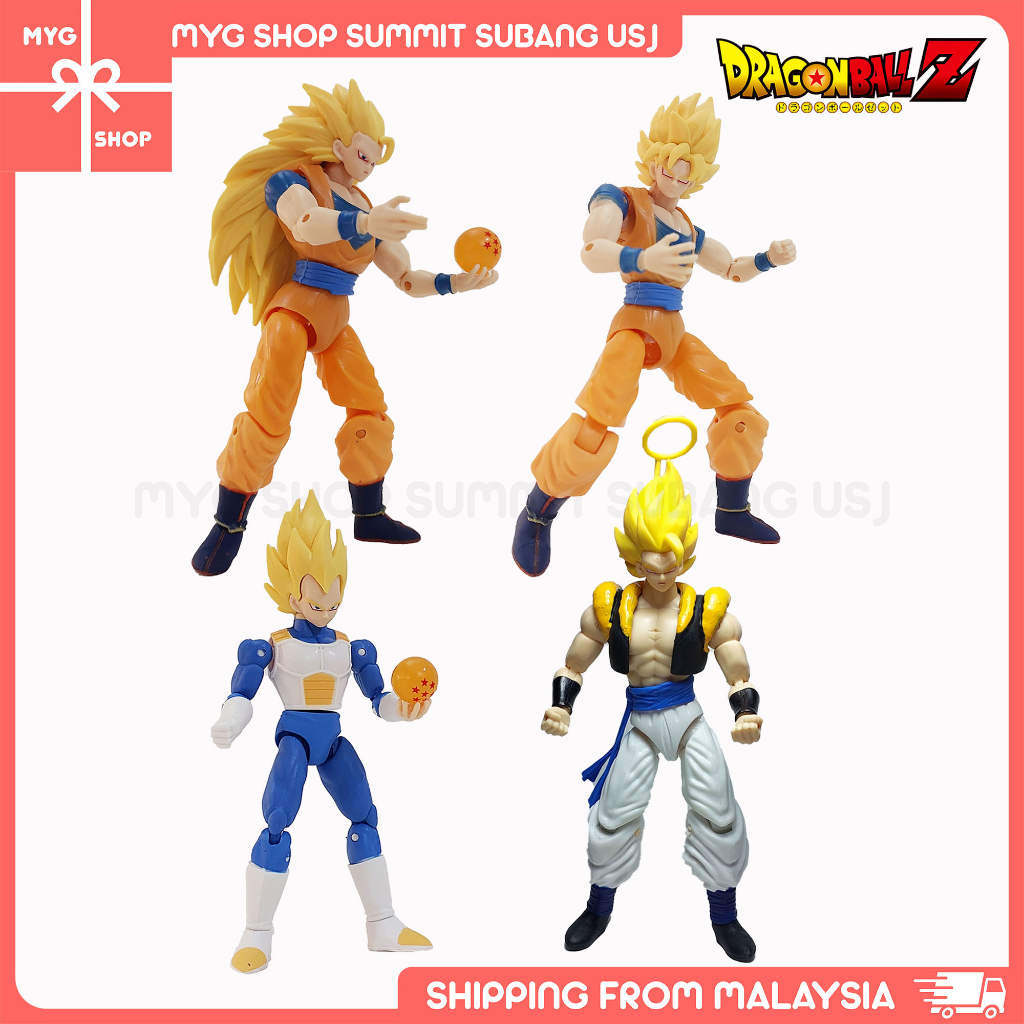 [OEM] Dragon Ball Goku Super Saiyan Vegeta Action Figure 14 Moveable ...