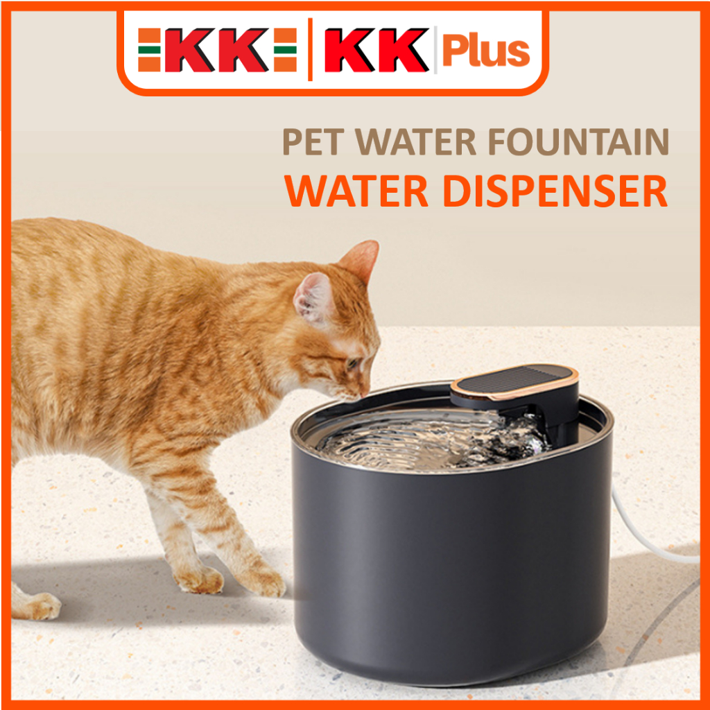Pet Water Dispenser Automatic Water Fountain Electric Cat Dog Water Drinking  Bowl 宠物饮水机 Haiwan Kucing Anjing Minum Air | Shopee Malaysia