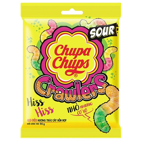 Chupa Chups Crawlers Fruity Sour G Vietnam Shopee Malaysia