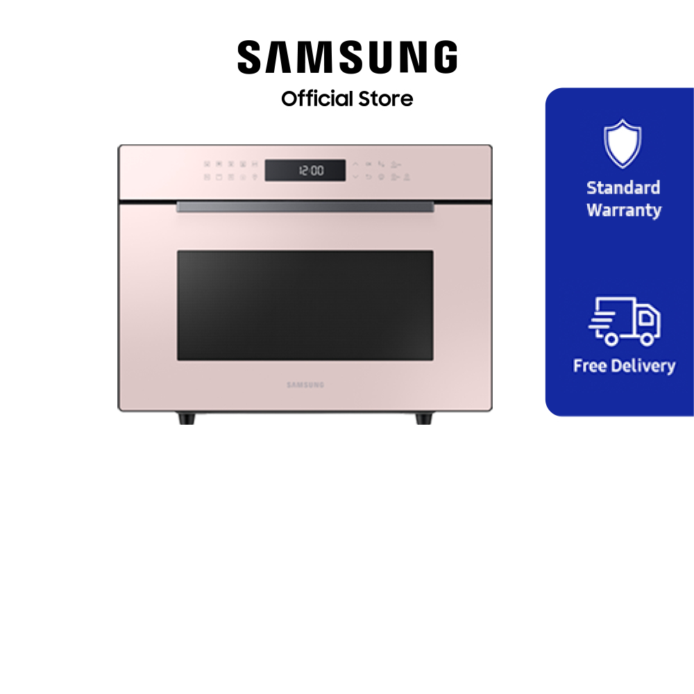 Samsung Convection Microwave Oven Hot Blast Air Fry Steam Auto Cook (35L) MC35R8088LP/SM