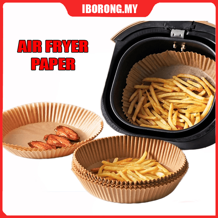 16cm Round Air Fryer Paper Kertas Air Fryer Air Fryer Paper Liner ...