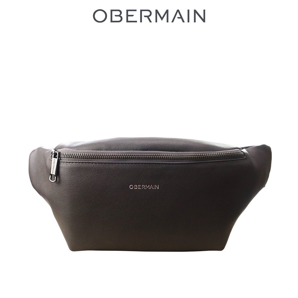Obermain Men's PU Leather Waist Bag OBY388P4 Shopee Malaysia