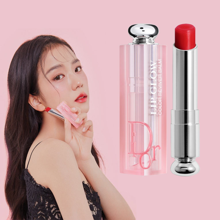 DI0R Addict Lip Glow (Lip Balm) 3.2g 31 STRAWBERRY (BLACKPINK Jisoo's