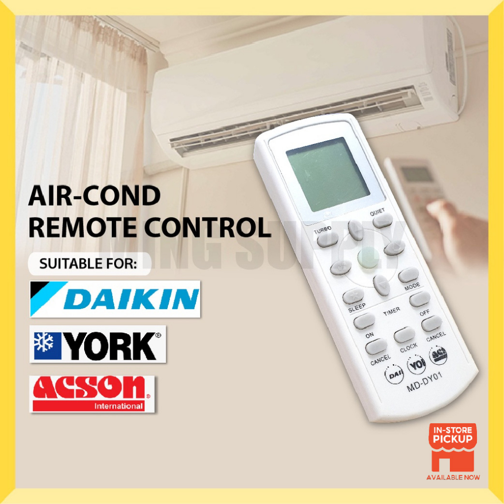 MS_ Universal Air Conditioner Remote Control Aircon Replacement Timer