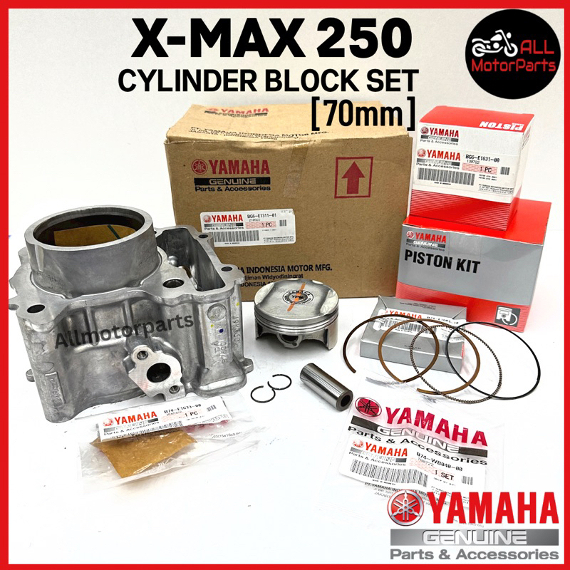 [ 100 ORI ] XMAX X MAX 250 XMAX 250 [ 70 MM ] CERAMIC BLOCK PISTON
